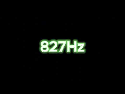 827Hz Tone Test: Speaker and & Headphone Frequency Response Test