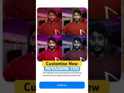 LATEST FEATURE!!!! Personalise Photos in iPhone #iphone #ios18 #apple