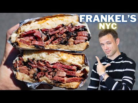 Eating Some of the Best Pastrami in NYC at Frankel's Delicatessen