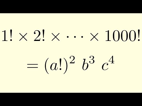 A Factorial Product Problem