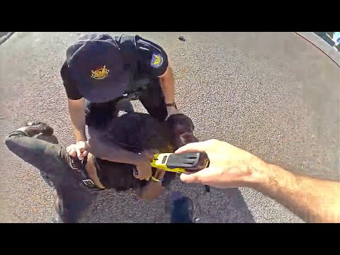 Bodycam Footage of Phoenix Officers Tasing and Punching Tyron McAlpin