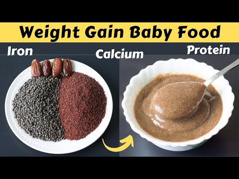 Baby Food | Weight Gaining Breakfast/Lunch for 8M+ Babies | Protein, Calcium & Iron Rich Baby Food