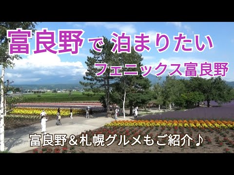 【フェニックス富良野】富良野で泊まりたい最新コンドミニアム型ホテル～2020年12月OPEN！新しくて綺麗！富良野観光に最適♪ファーム富田＆札幌で北海道グルメを満喫♪～北海道旅行～