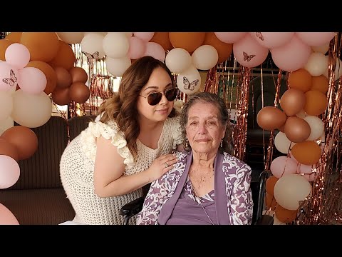 Feliz cumpleaños abuelita 89 anos