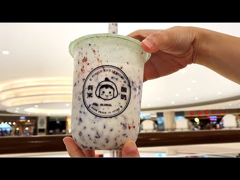 Trendy and Healthy Yogurt - Yomie's Rice x Yogurt @ Singapore