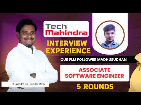 Got Job in Tech Mahindra🥳 || Associate Software Engineer Interview Experience✅ || FLM Success Story