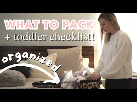 Toddler Bag Packing Essentials (Sleepover at Grandma's House!)