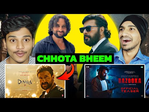 Saif Ali Khan Is Bhaira & Bazooka Teaser REACTION | Devara Glimpse  |