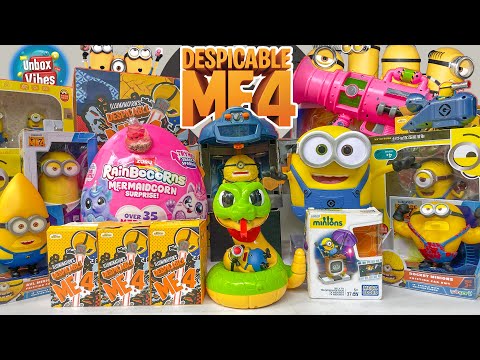 64 Minutes Satisfying with Unboxing 2024 DESPICABLE ME 4 - MINIONS Surprise Toys Collection ASMR