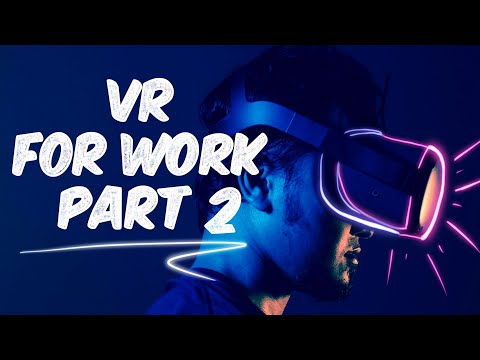 VR for Work Series Part 2 | Immersed VR Review | Oculus Quest 2 Working from Home