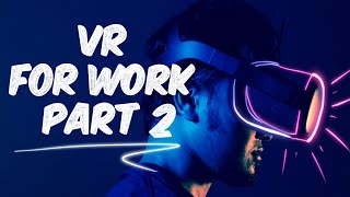 VR for Work Series Part 2 | Immersed VR Review | Oculus Quest 2 Working from Home