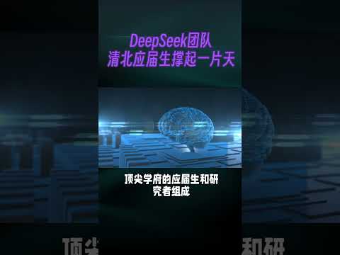 DeepSeek团队清北应届生撑起一片天#tiktok创业 #创业认知 #互联网创业 #创业思维 #AI