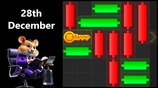 28th December, Hamster Kombat Puzzle Game Today