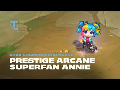 Prestige Arcane Superfan Annie | Chibi Champion Showcase - Teamfight Tactics