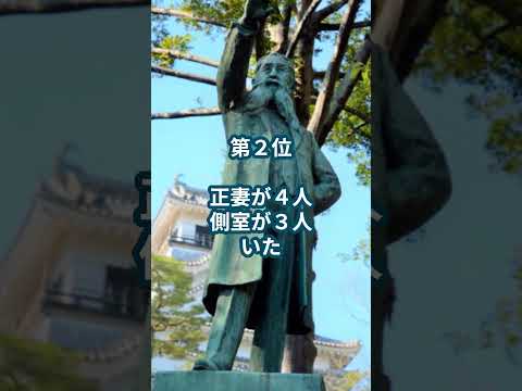 日本の偉人雑学ランキング5選　自由民権運動の父板垣退助に関する偉人雑学ランキング5選　#雑学 #ランキング #歴史