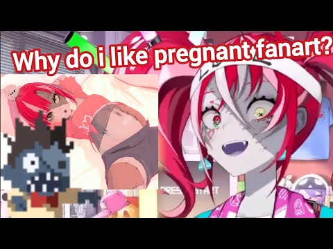 Why does Ollie like pregnant fanart of herself