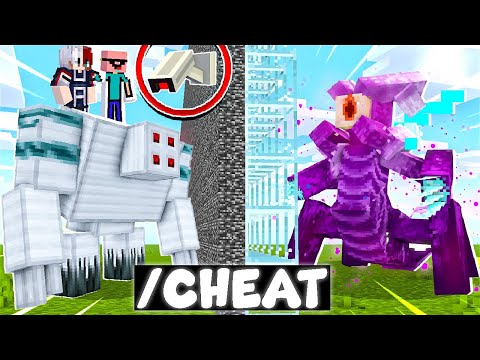 I Secretly Cheated in a MOB GUESS Competition in Minecraft!