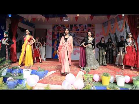 Fashion Show , Indo-Western Fusion |  Azura ,Old age Help| Bharat Bharati | Indo-Western Costumes