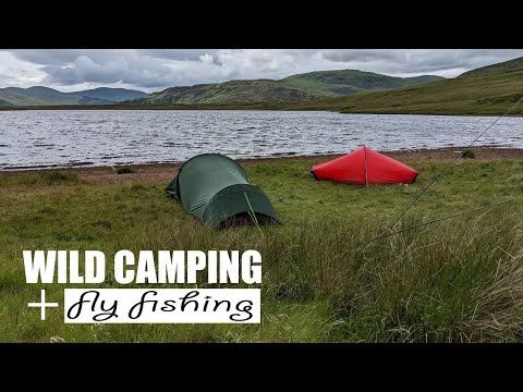 Wild camping in the rain