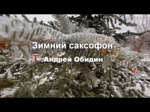 Зимний саксофон.  Андрей Обидин. Красивая мелодия.  Музыка для души