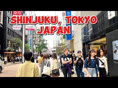 [4K] Shinjuku City, Tokyo Japan 2024 || Japan Walking Tour ||