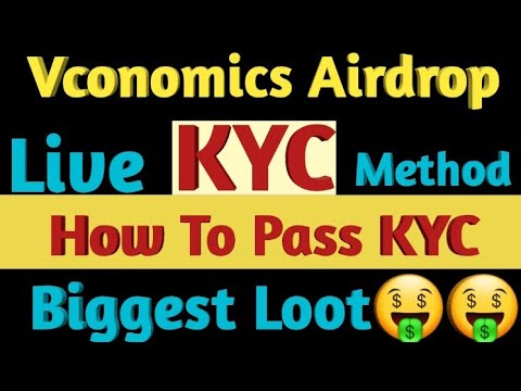 Vconomics Airdrop ki Kyc Kaise karte hain live method how to enable 2AF Security in vconomics ardrop