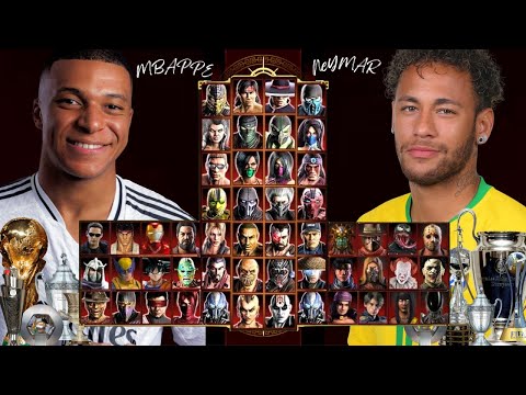 Mortal Kombat 9 - MBAPPE & NEYMAR - Expert Tag Ladder - Gameplay @(1080p) - 60ᶠᵖˢ ✔