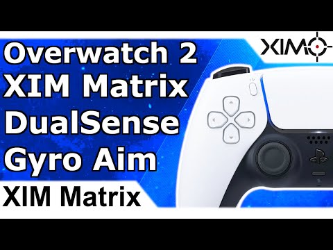 XIM Matrix - Overwatch 2 Ranked DualSense Gyro Motion Aiming Gameplay