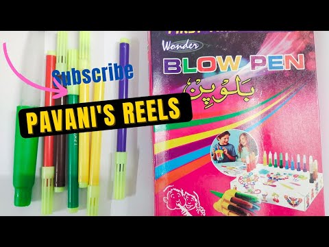 blow pen art