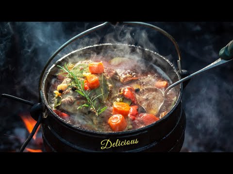 This Will be The Best Dutch Oven Campfire Meal You`ve Ever Had! Delicious!