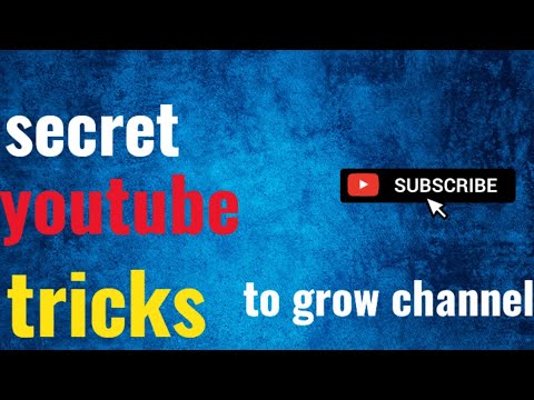 secret youtube tricks to grow channel