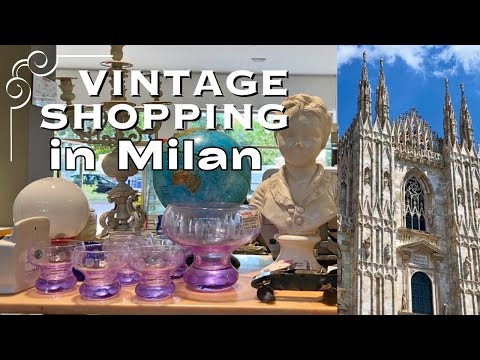 🕰️Treasure Hunting for Antique and Vintage Decor at Milan▫️4K