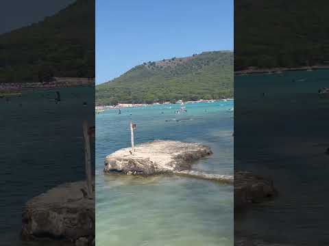 🏝️ Awesome Cala Agulla , Mallorca 🏝️ Clear water 🏝️ #mallorca #islasbaleares #calaagulla