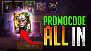 🚨Promo Code & PULLING MY VOIDS FOR SENNA - LADY NOELLE FUSION SHARDS| Raid: Shadow Legends