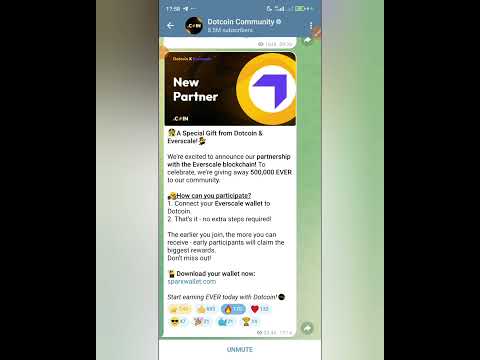 Dotcoin Airdrop announced 😌 #dotcoin #cryptoshorts #telegramairdrops #vlogmas2024 #everscale