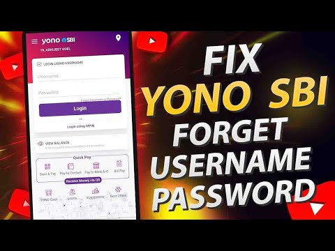 How To Fix Yono SBI Forgot Username and Password in Tamil