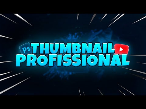 COMO FAZER THUMBNAILS PROFISSIONAIS PARA O YOUTUBE DE GRAÇA!