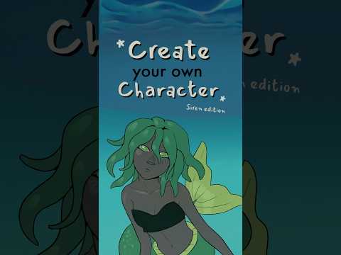 create your own character with this randomizer, and tag me! siren edition 🧜‍♀️ #originalcharacter