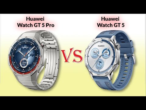 Huawei Watch GT 5 vs GT 5 Pro - Which One WINS?