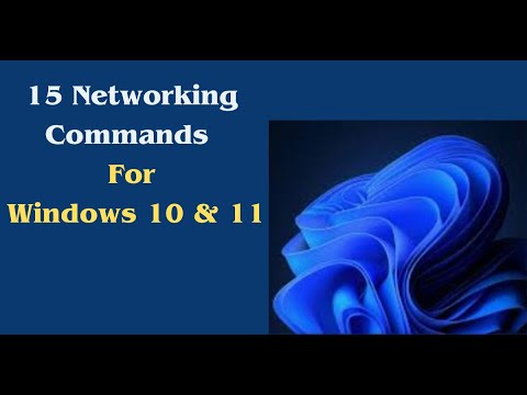 15 Windows Networking Commands you need to know