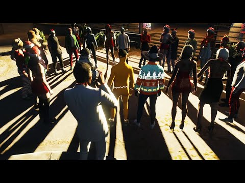 Nino Attends The Christmas Celebration Event! | NoPixel RP | GTA RP