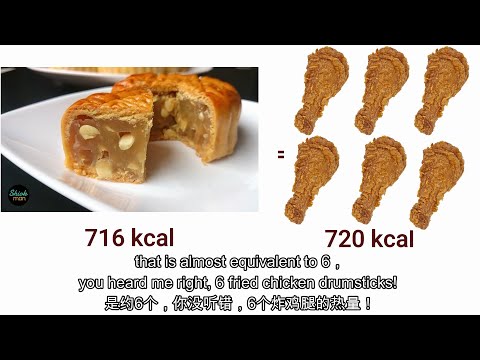 Mooncake: How much calories?