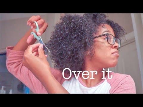 Cutting my hair off | My Natural Hair Journey Isn’t Over