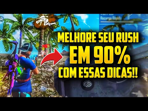 5 PASSOS PARA MELHORAR SEU RUSH NO FREE FIRE !! DICAS FREE FIRE