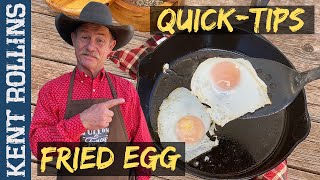 Quick Tip: The Perfect Fried Egg | How to Fry an Egg in a Cast Iron Skillet