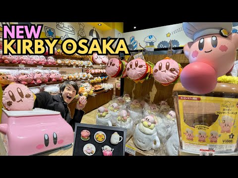 NEW Gacha, NEW Merch, NEW Kirby Cafe in Osaka Parco Shinsaibashi! カービィ カフェ 大阪 心斎橋