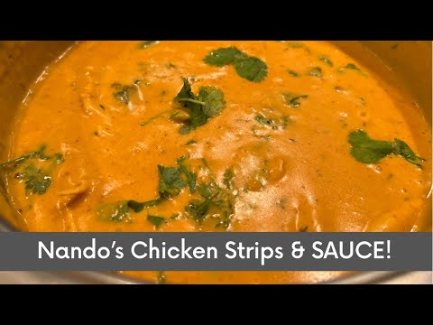 Nando’s Chicken Strips & SAUCE! | #nandos #chicken #strips #sauce #perimaskitchen