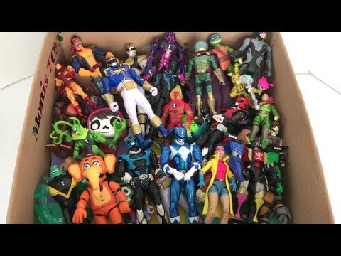 Box of Toys with Names Marvel´s Mysterio Upgrade Blue Ranger Marvel