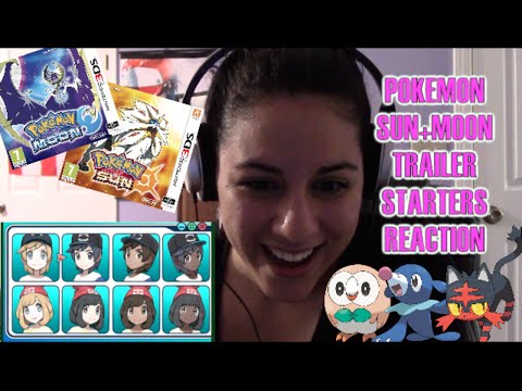 New Pokémon Sun+Moon Trailer and Starters Reaction