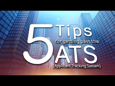 5 Tips for getting past the ATS